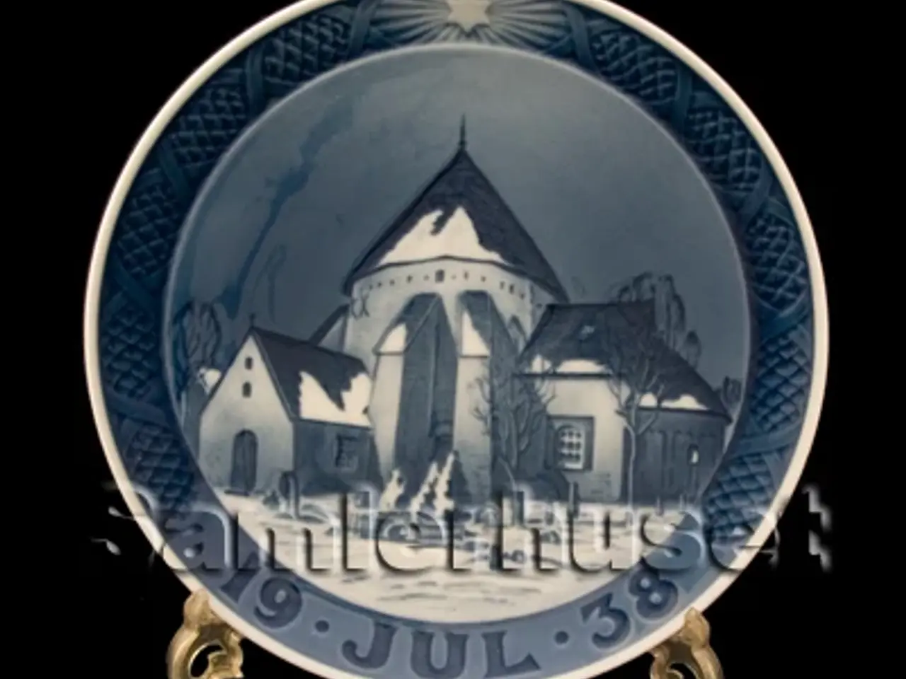 Billede 1 - Kongelig juleplatte, 1938
