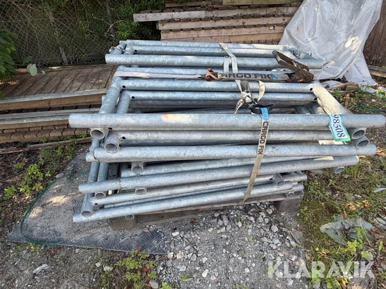 Billede 6 - Stilladsrammer galvaniserede, 10 Styk