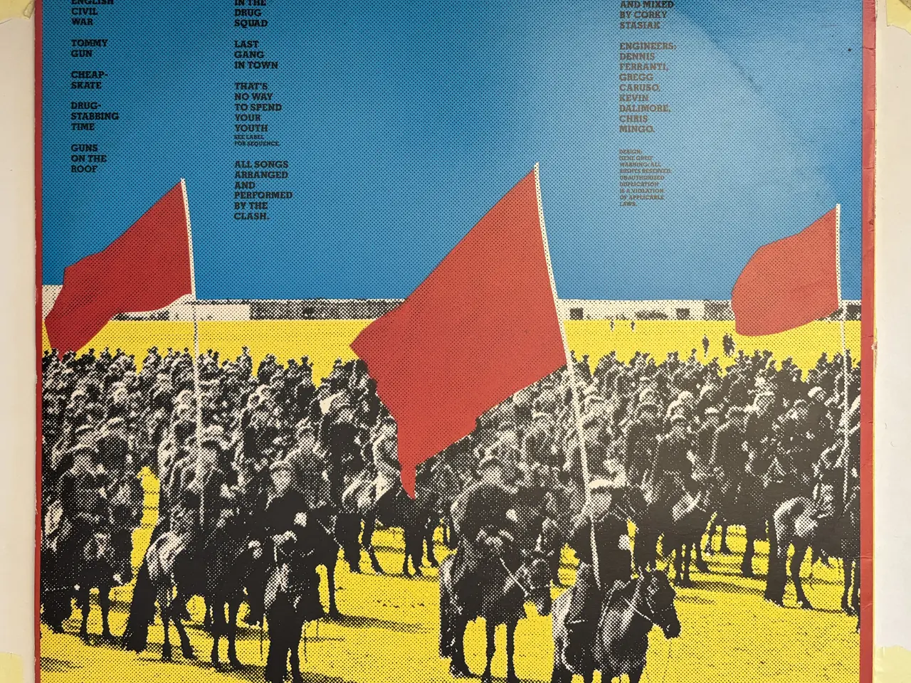 Billede 3 - The Clash – 3 vinyludgivelser – LP, single og maxi