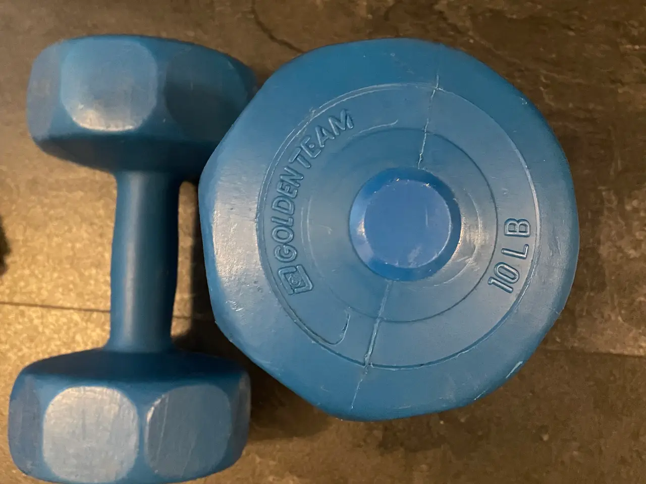 Billede 1 - Håndvægte 2 stk ca 5kg