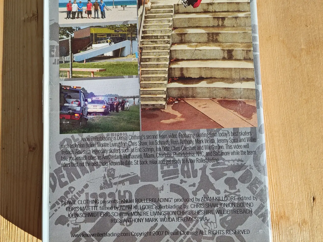 Billede 1 - Know Rollerblading DVD med Denial Clothing 