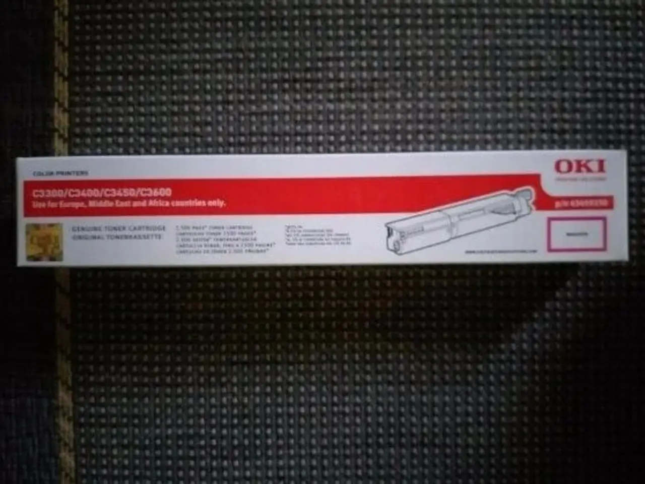 Billede 1 - Lasertoner - OKI 43459330 (Magenta)