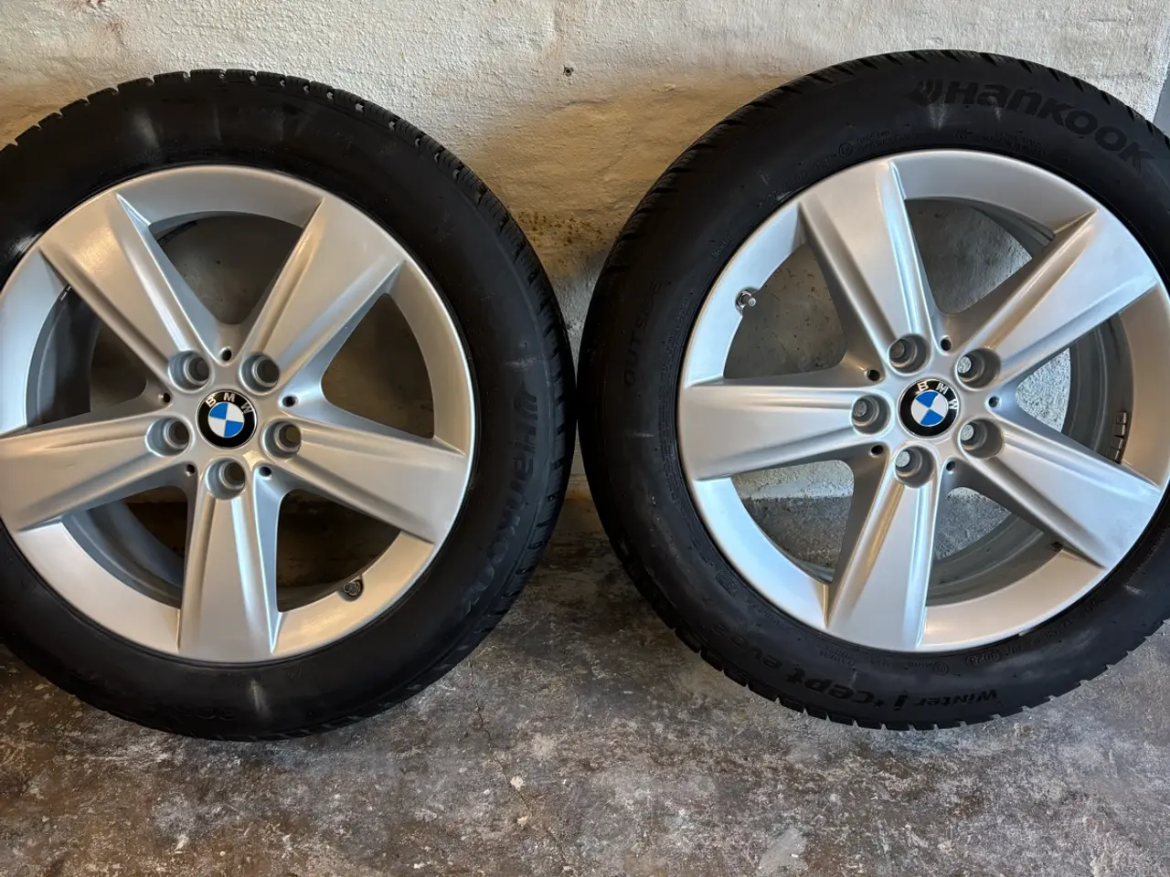 Billede 2 - BMW alufælge (vinterdæk)