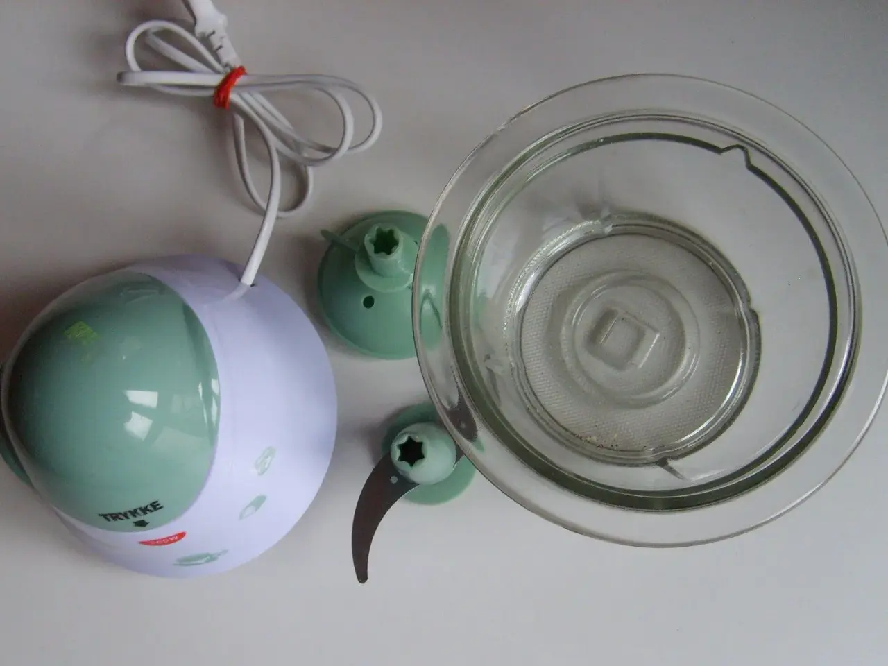 Billede 4 - Blender / hakker GM-3800D med 2 knive