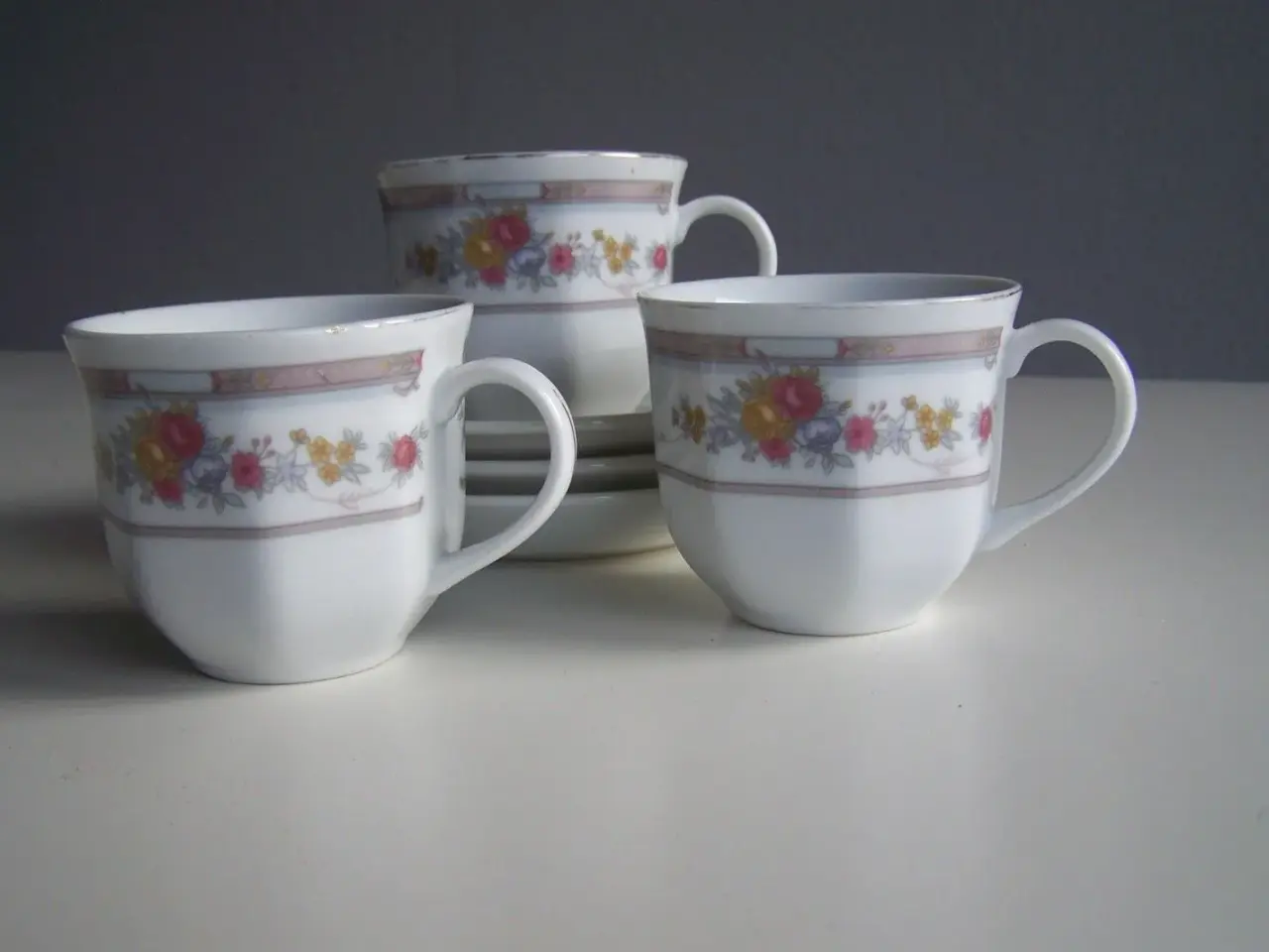 Billede 5 - 3 gamle kaffekopper