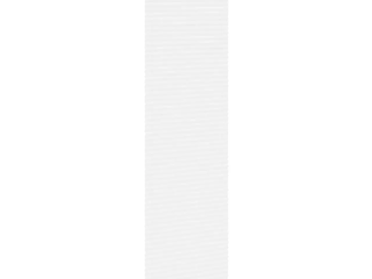 Billede 4 - Plisségardin - hvid 65×200 cm, stofbredde 64,4 cm, polyester