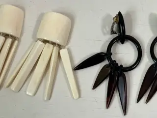 Monies, 2 par øreringe med clips