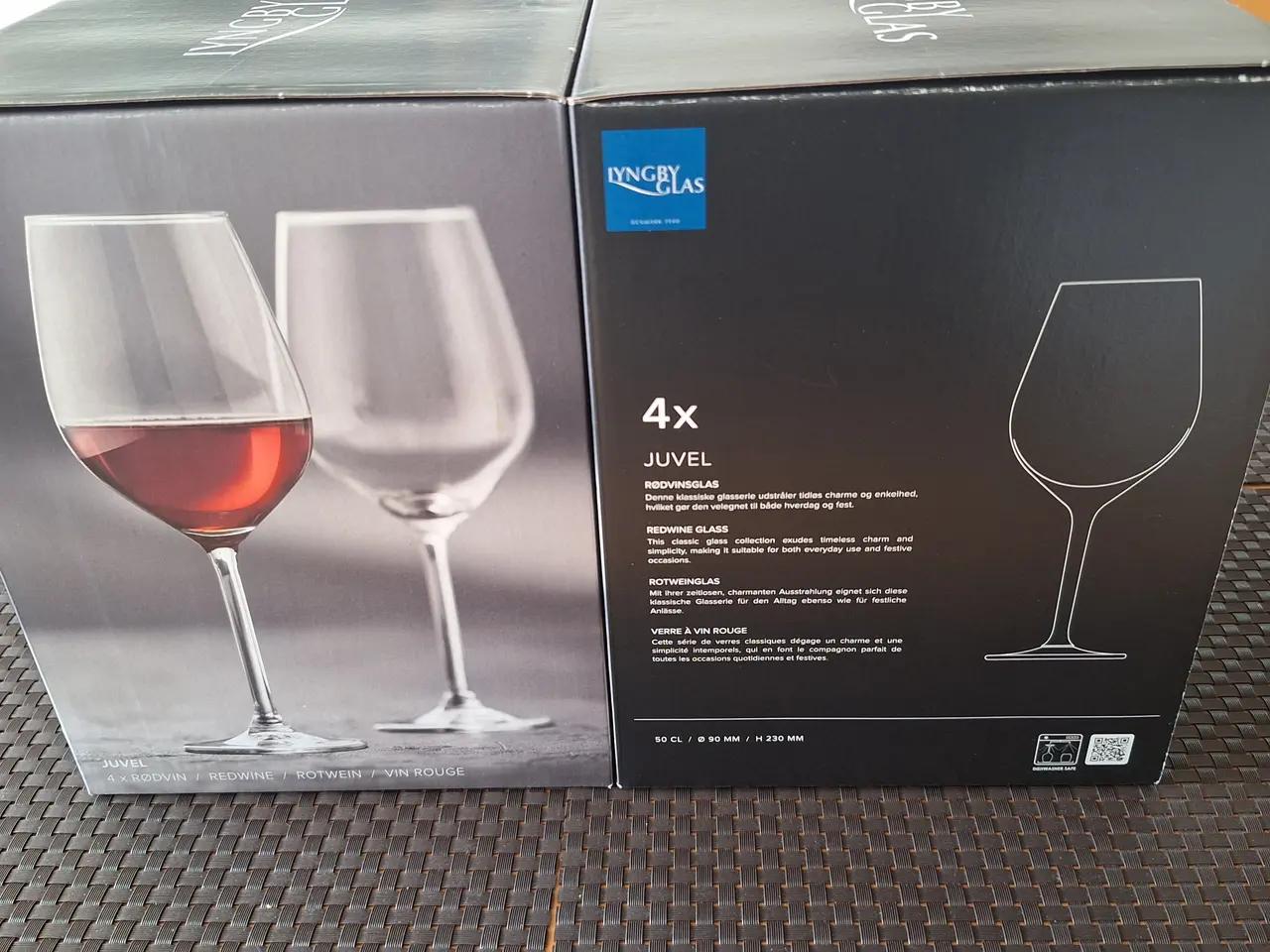 Billede 2 - Lyngby Glas - Juvel - Rød- og hvidvin