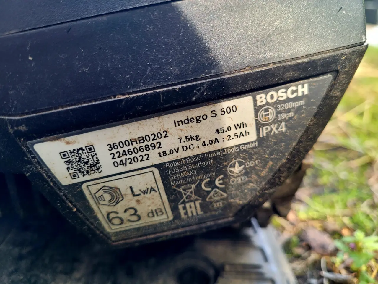 Billede 9 - Bosch Indego S 500 robotplæneklipper