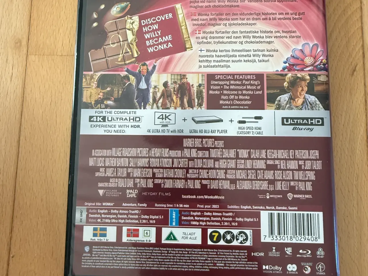 Billede 2 - Willy Wonka 4K fi