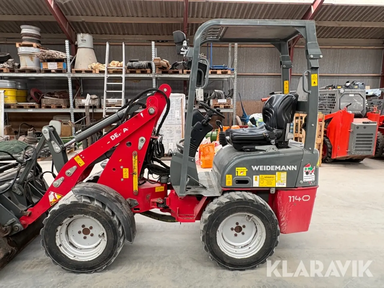 Billede 2 - Minilæsser Weidemann 1140 RL16