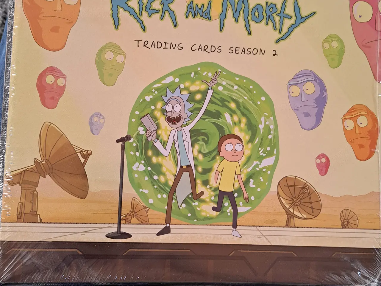 Billede 1 - Samlemappe til Rick and Morty kort. Sæson 2.