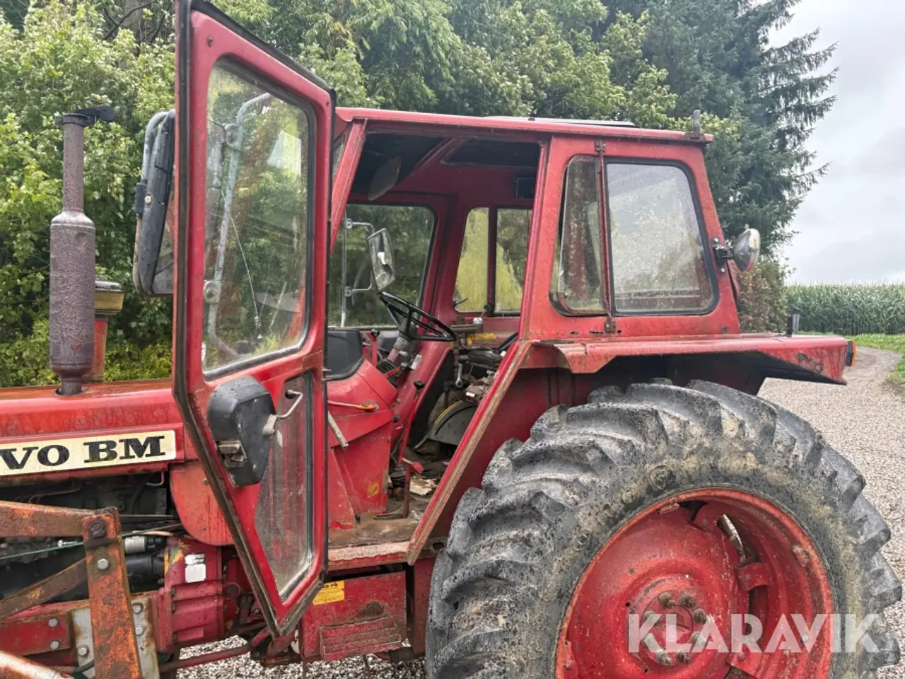 Billede 9 - Veterantraktor Volvo 650 med frontlæsser