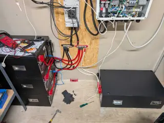 16kWh solcelle batterier