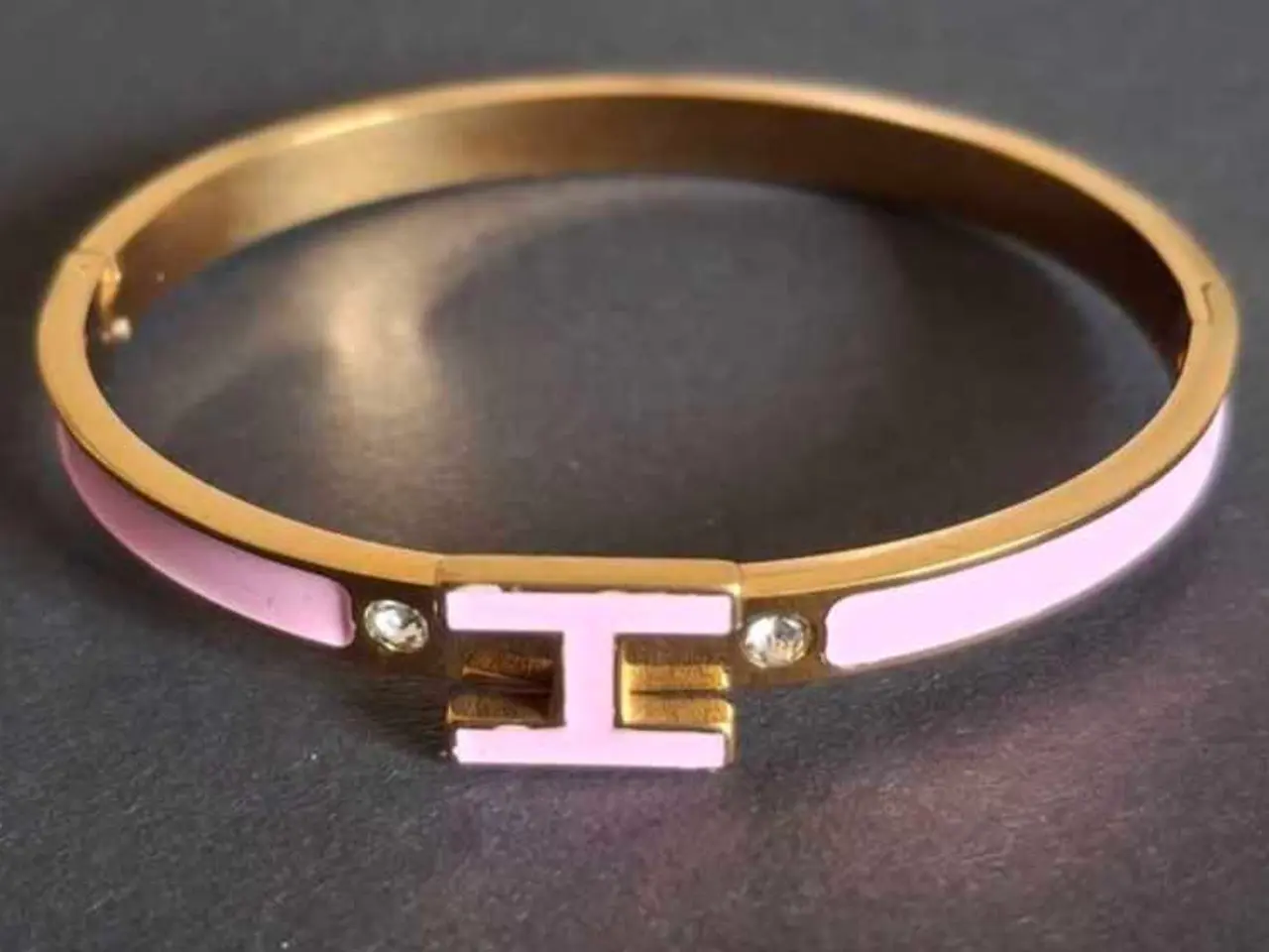 Billede 1 - Armring med H 