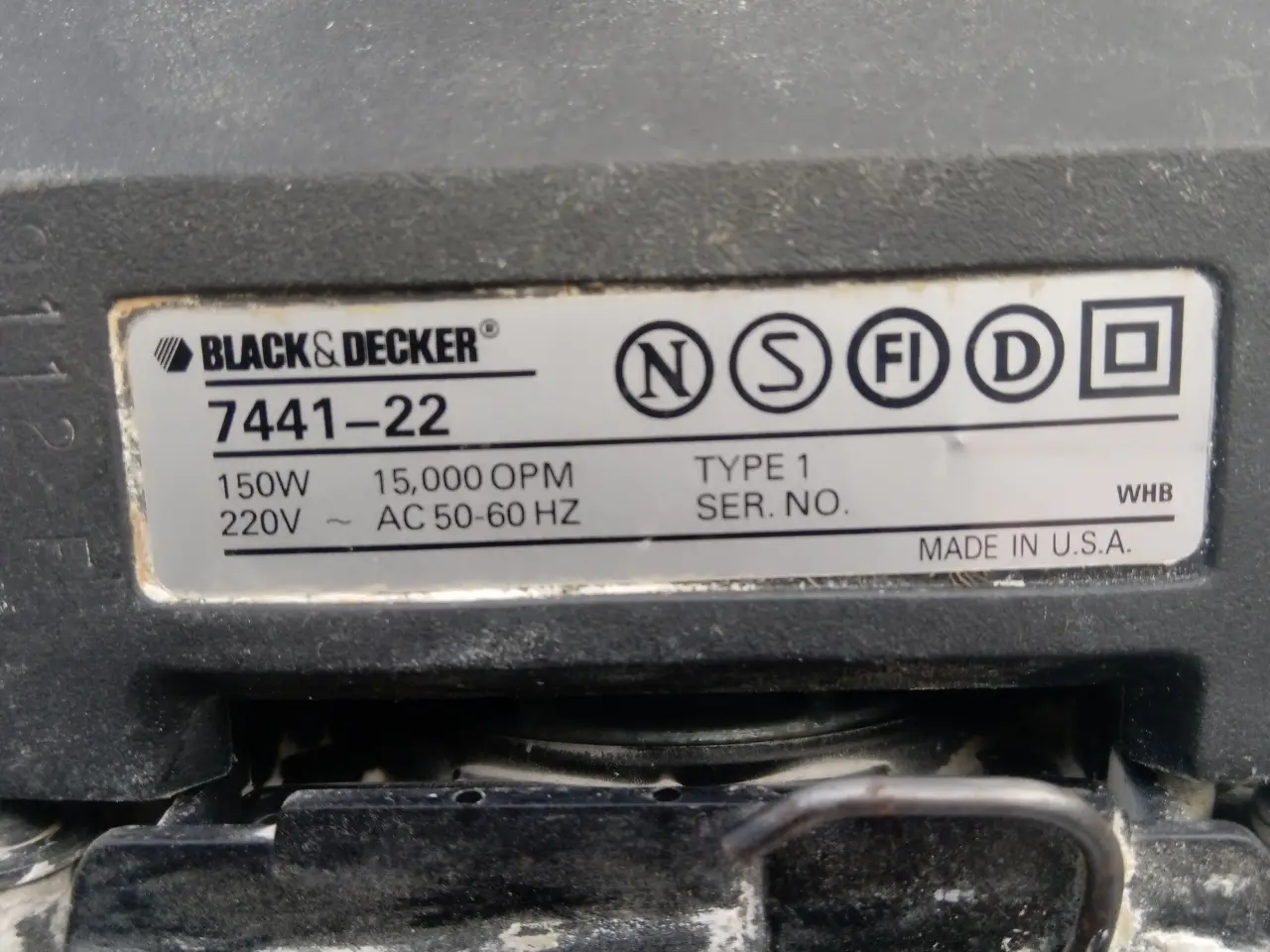 Billede 3 - Rystepudser Black & Decker mini sander