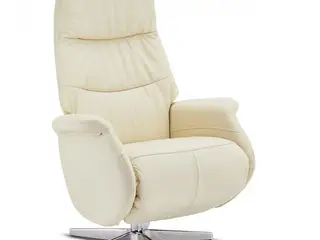 Delta Recliner Cream Læder