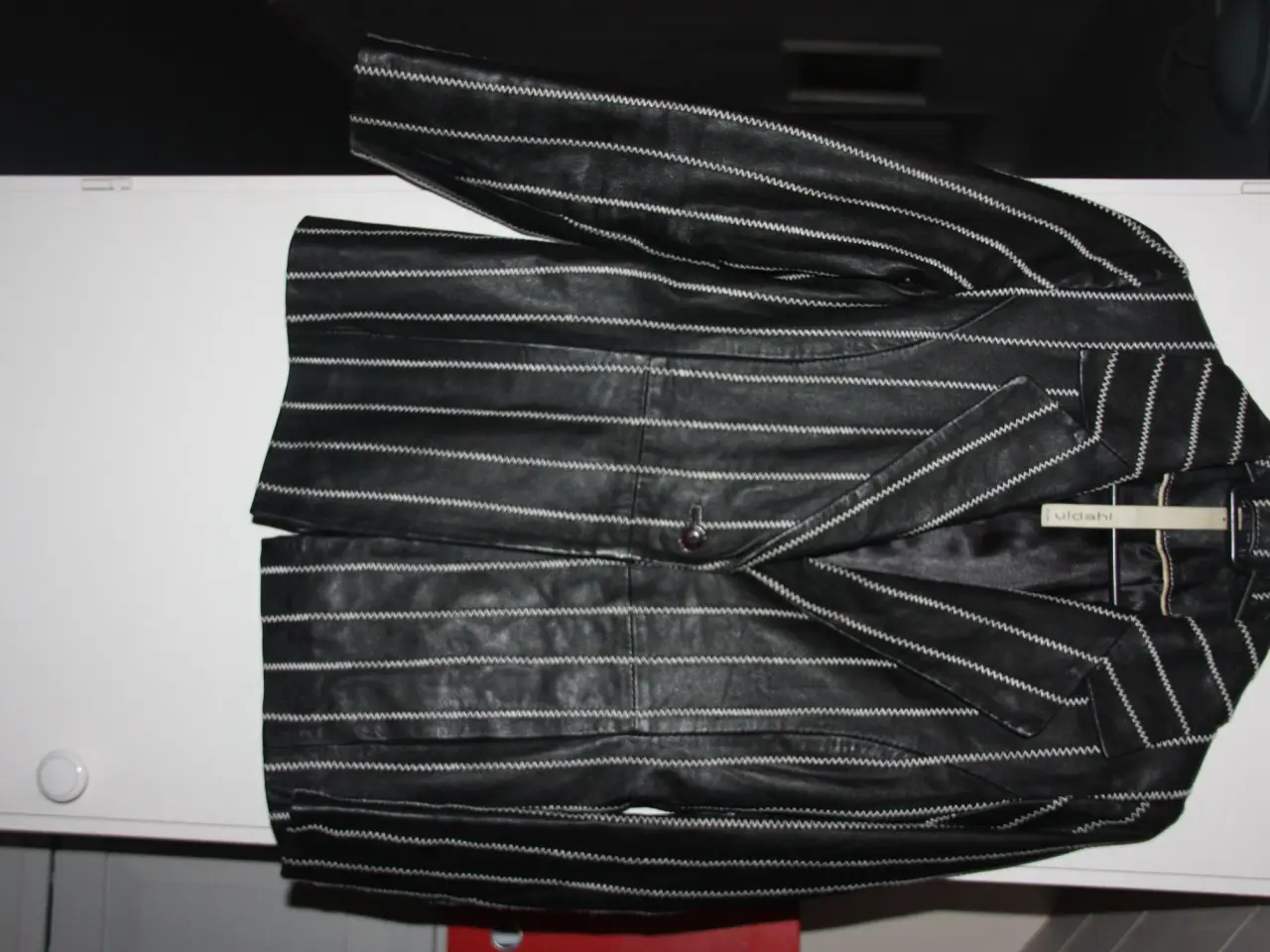 Billede 2 - Smart Uldahl leather jakke