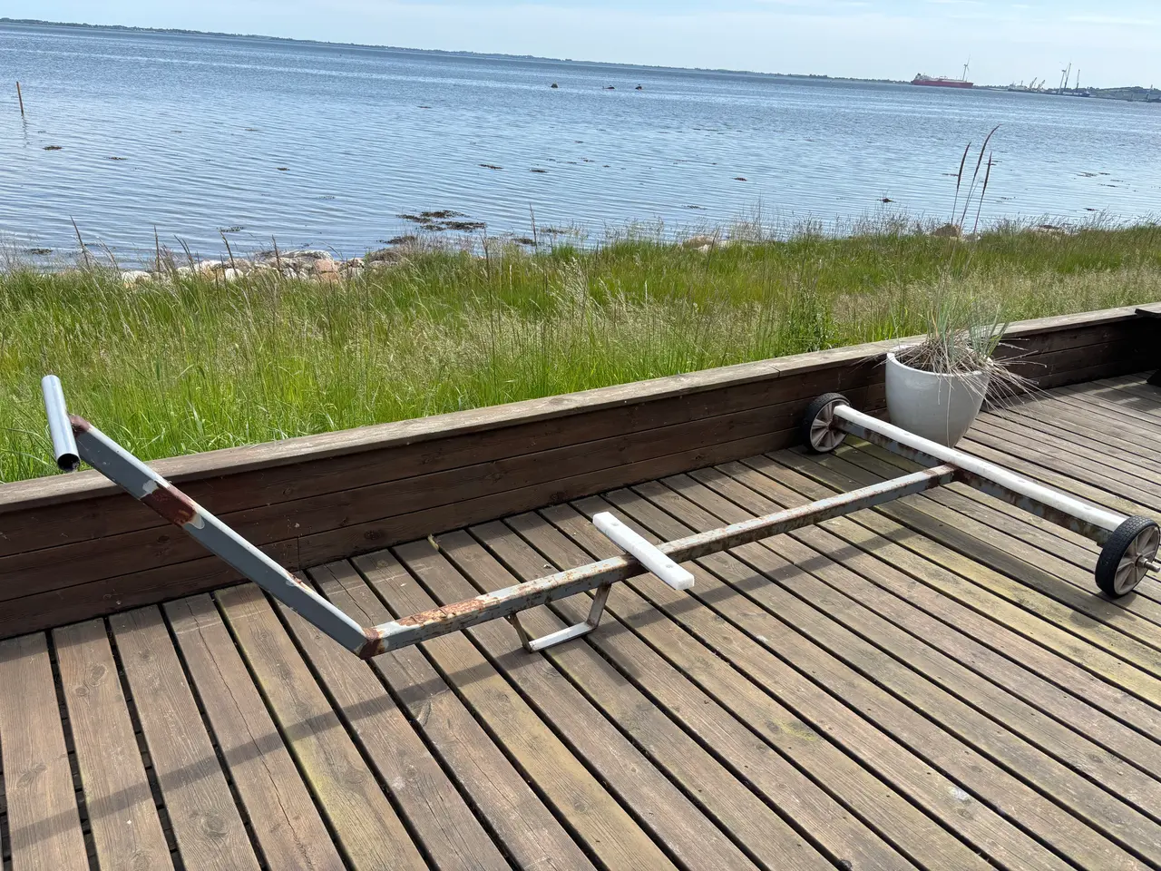 Billede 1 - Ophalervogn/bådtrailer til jolle