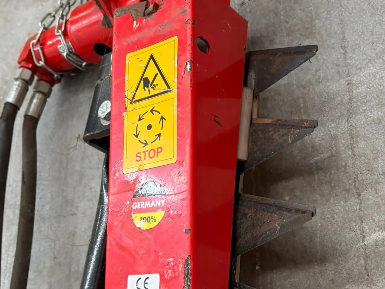 Billede 4 - Ziegler Raps sidekniv Hydraulisk sidekniv