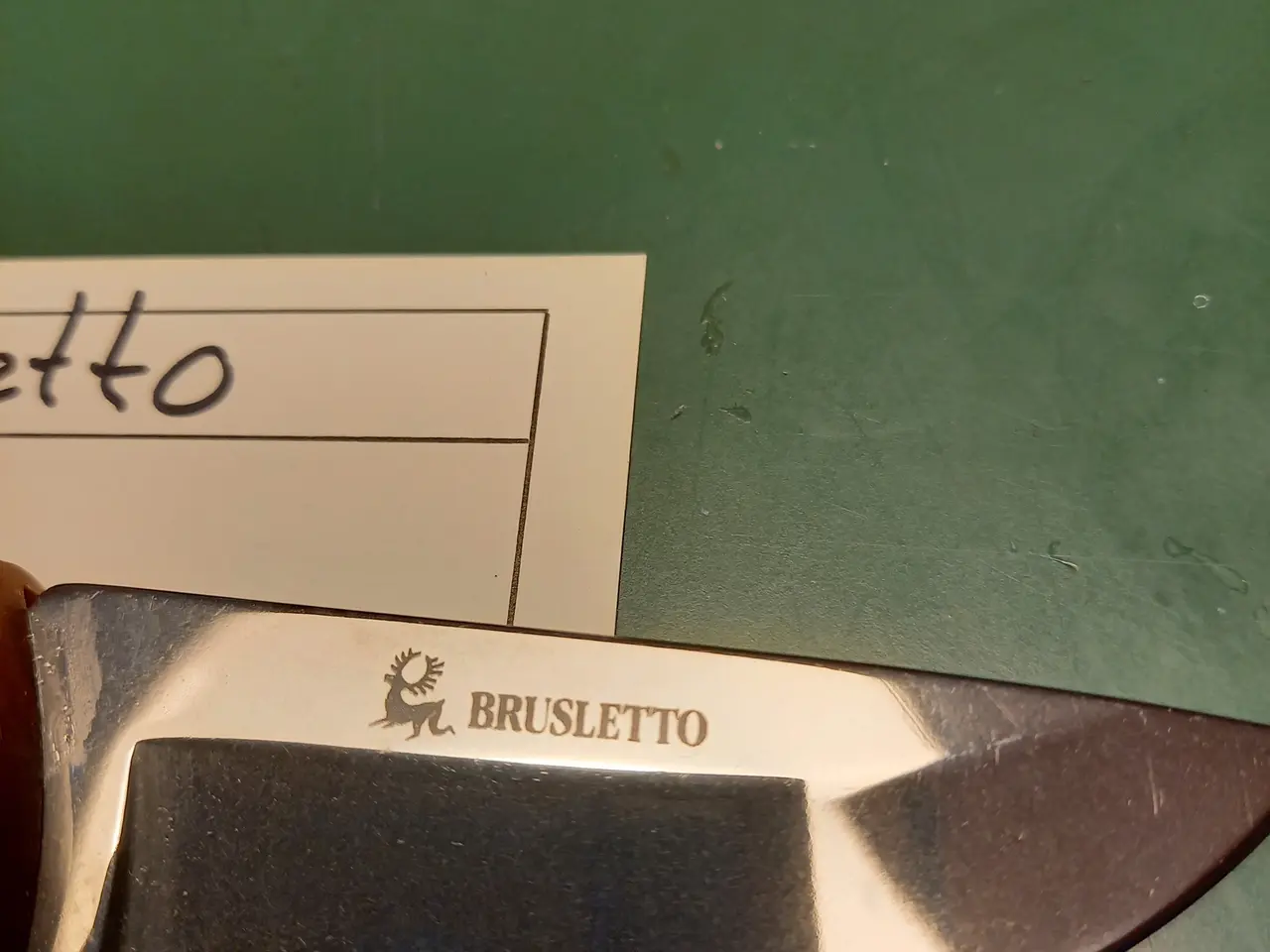 Billede 2 - SUPER FLOT BRUSLETTO KNIV MED SKEDE