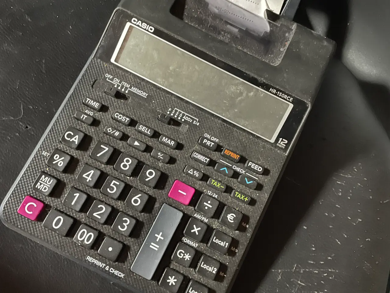 Billede 1 - Casio bord lommeregner