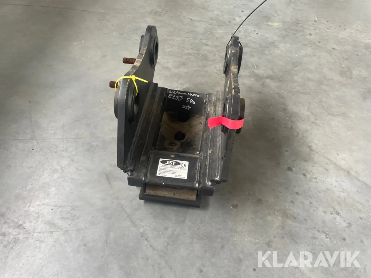 Billede 2 - Hydraulisk hurtigskifte JST S40HY