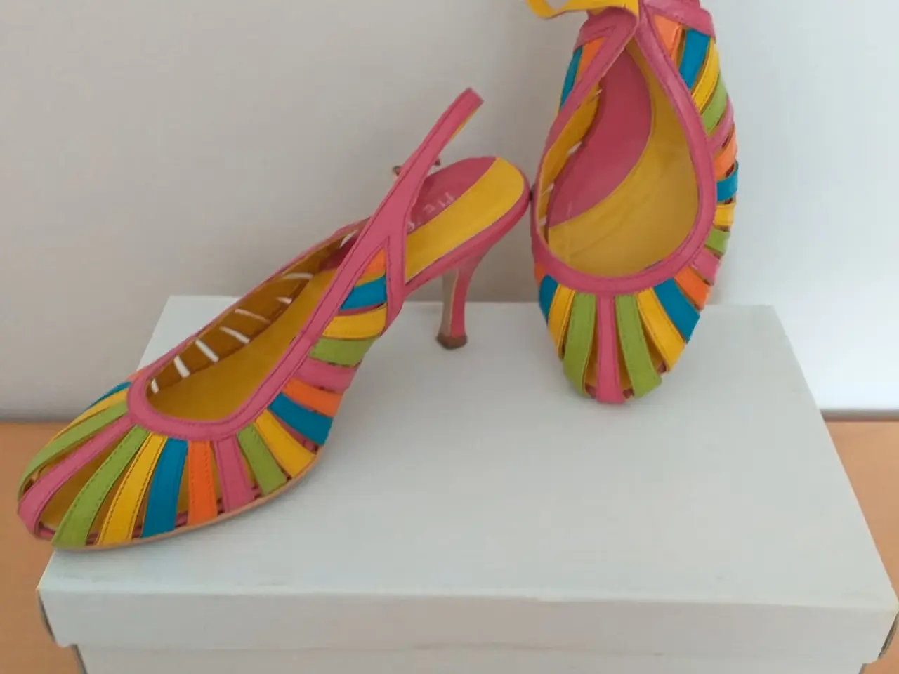 Billede 4 - Sommer sandaler flerfarvet