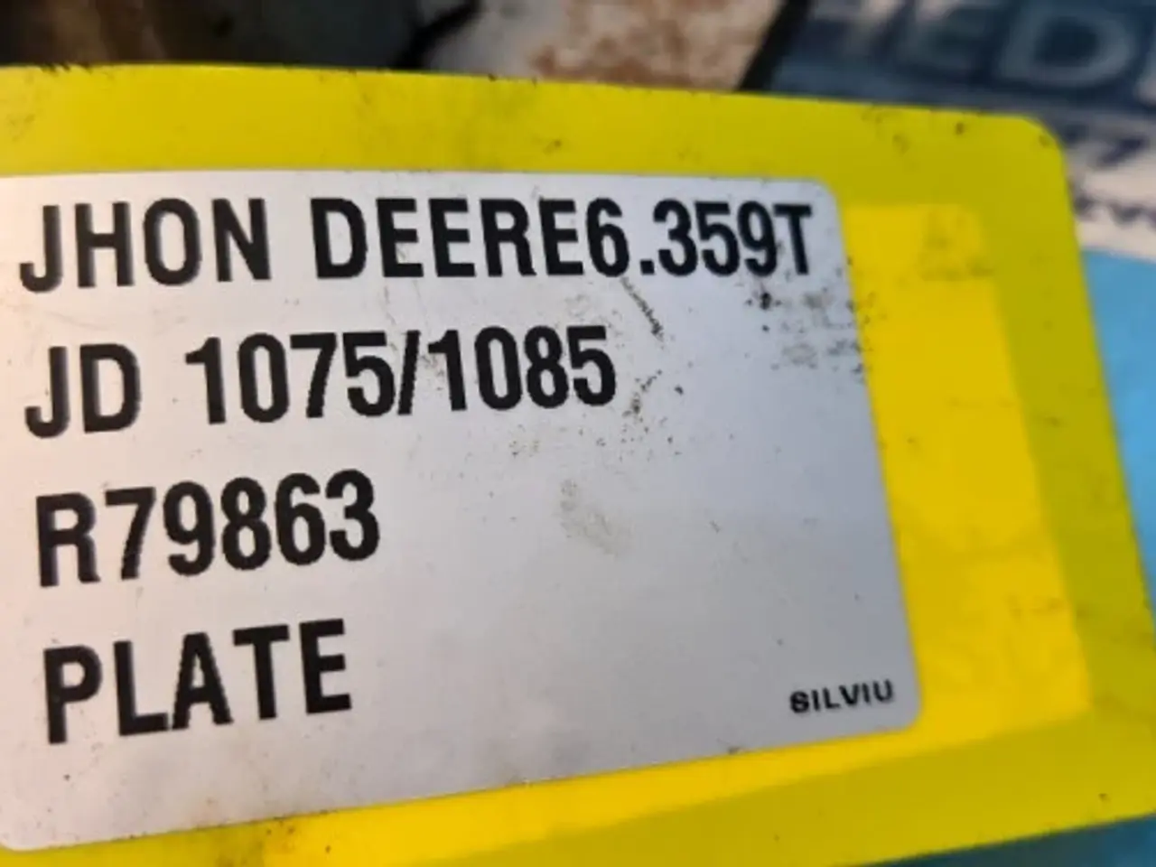 Billede 13 - John Deere 6359T Plade R79863