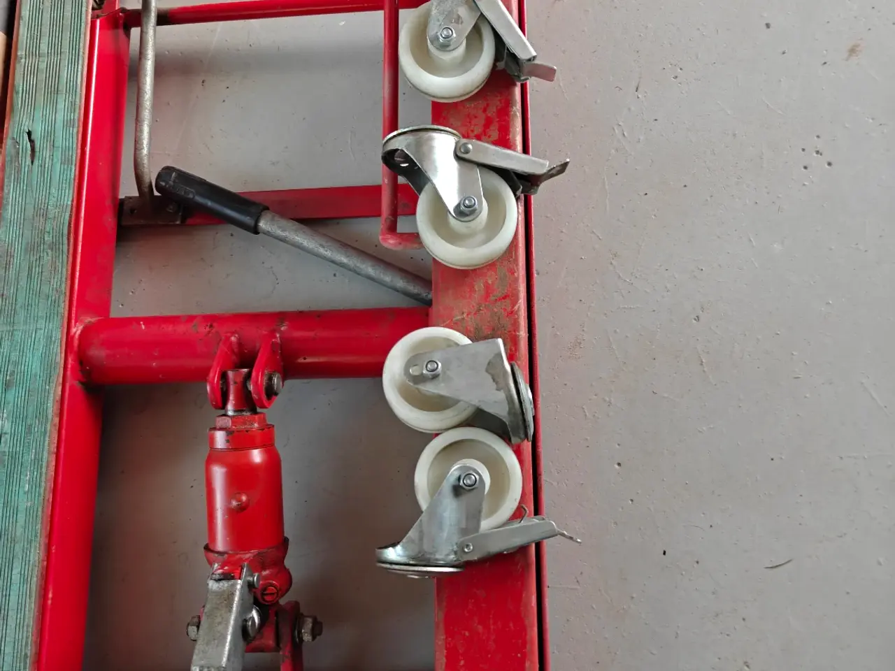 Billede 4 - Motorcykel lift 500 kg i fin stand.