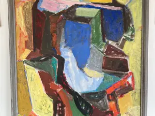 Maleri Poul Hauch-Fausbøll maleri fra bornholm