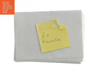 Pakke med 60 konvolutter (str. 60 stk 16x11,5 cm)