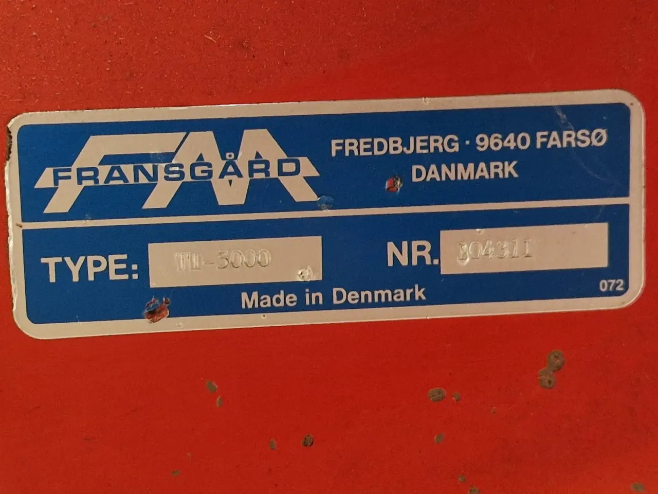 Billede 3 - Fransgård kombirive 5 meter