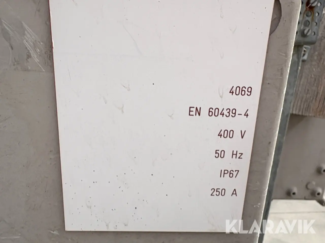 Billede 5 - Eltavle 250 A 400 V