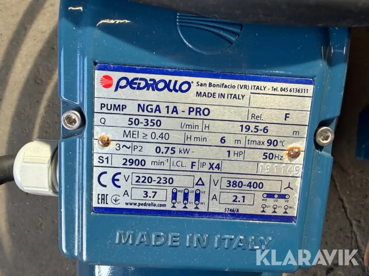 Billede 12 - Vandpumper Pedrollo 2 styk