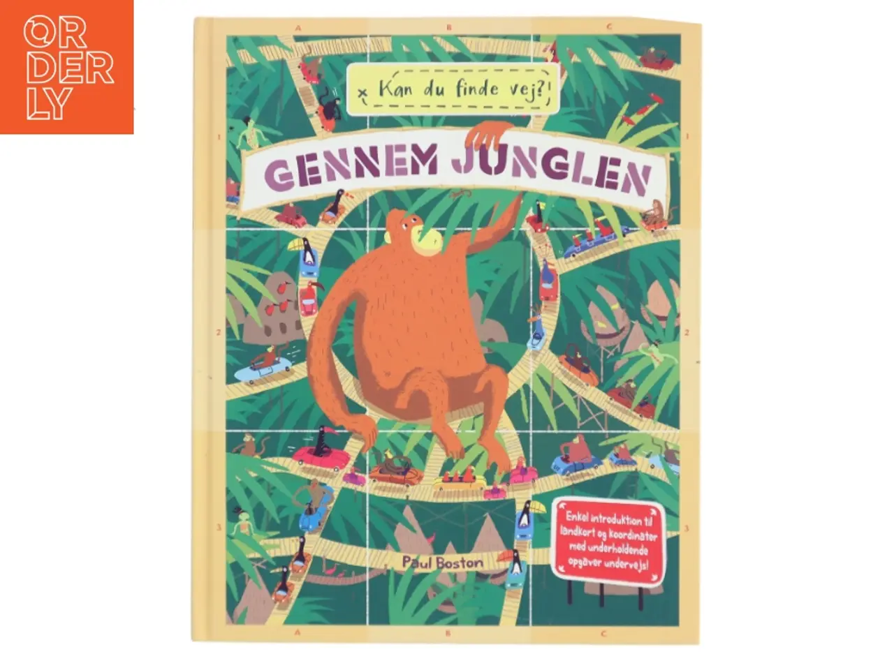 Billede 1 - Kan du finde vej? Gennem junglen af Jenny McInerney (Bog)