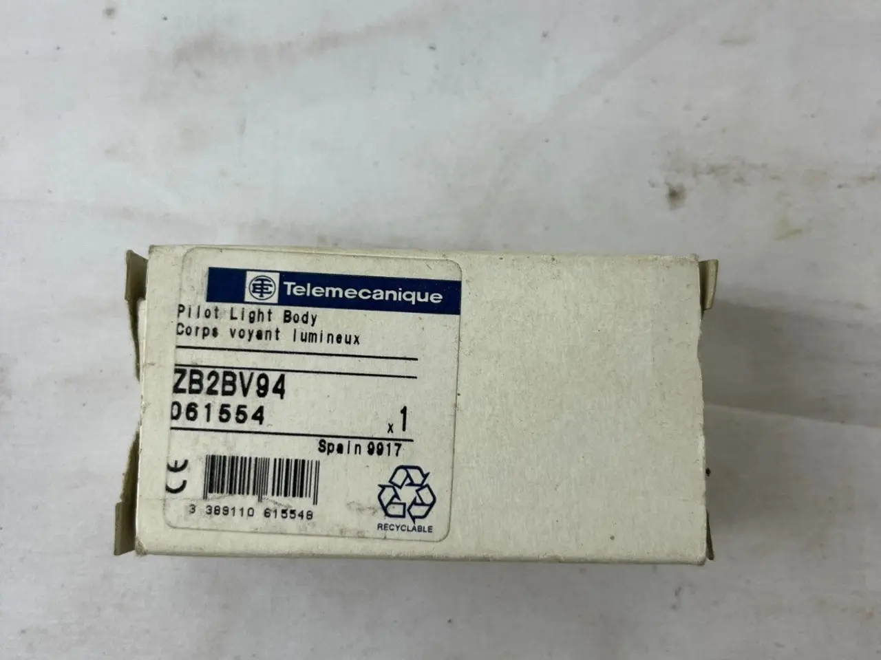 Billede 2 - Telemecanique ZB2BV94 Pilot Light Body 220-240V AC