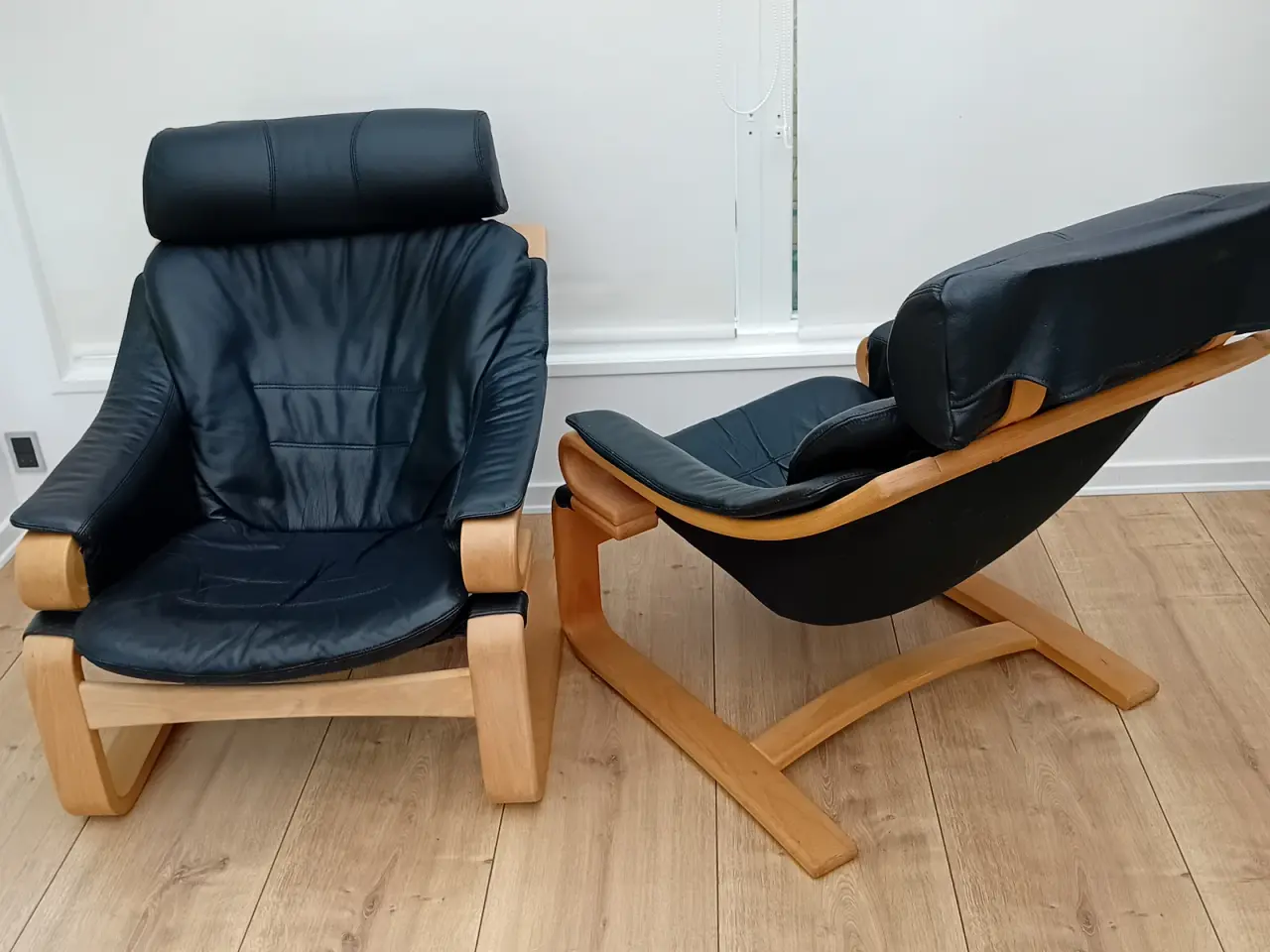 Billede 2 - Lænestole ergonomiske læder