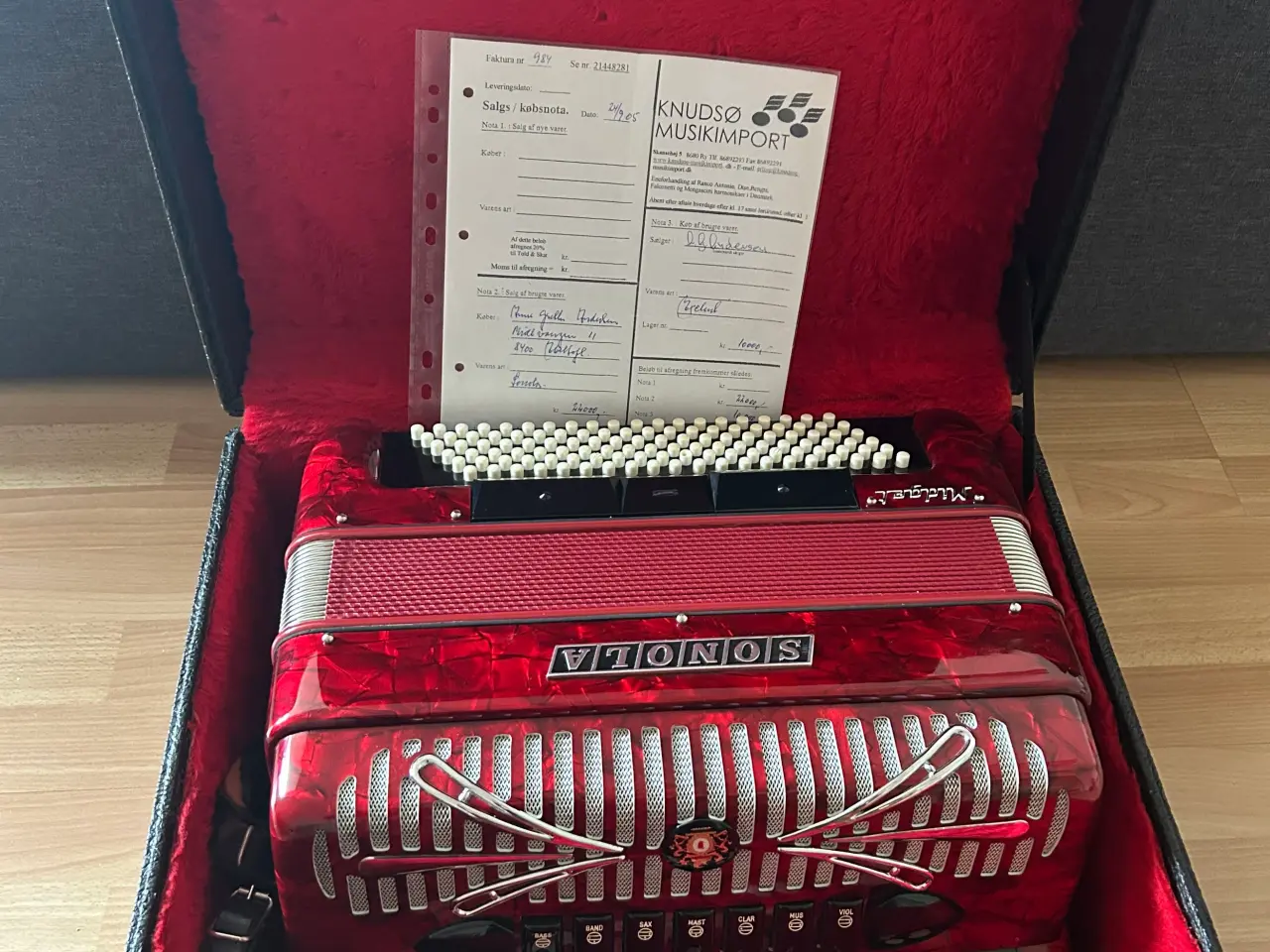 Billede 1 - harmonika