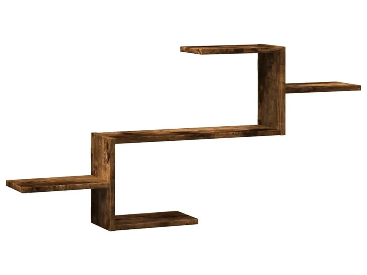 Billede 2 - Væghylde 104×15×49 cm i konstrueret træ - røget egetræsfarve