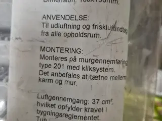 Grå Jalousirist