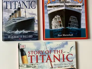 Titanic 3 books. Exploring the Titanic+Inside the 