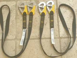 2 styk Livline ISO 12401 185 cm 2 sikkerhedskroge