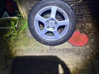 Alufælge Dotz med 195/50R 15 dæk