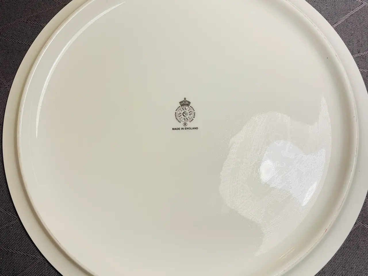 Billede 4 - Flot Royal Worcester kagefad m. kagespade