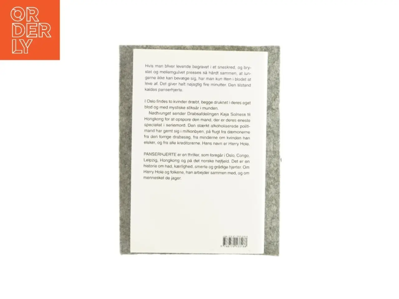 Billede 2 - Panserhjerte af Jo Nesbø (bog)