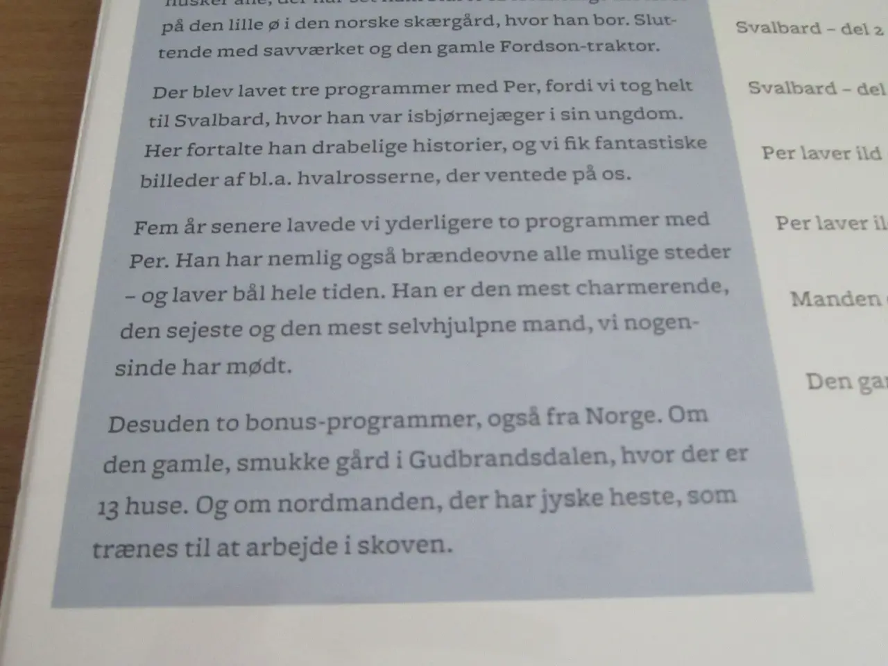 Billede 2 - SØREN RYGE. PER I NORGE. Dvd.
