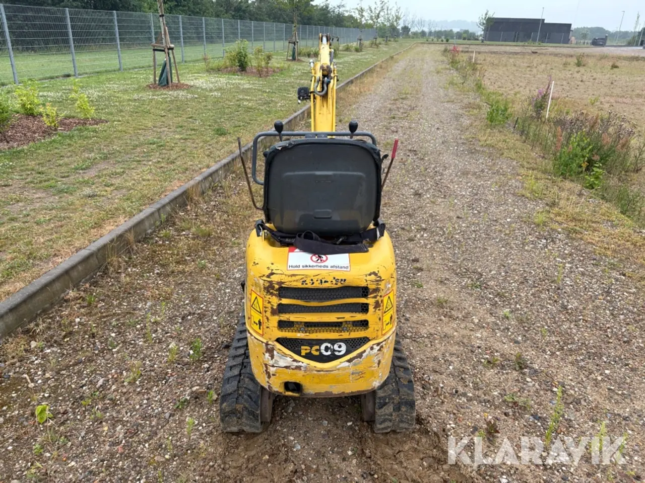 Billede 4 - Minigraver Komatsu PC09-1