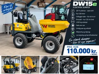 Wacker Neuson DW15e dumper