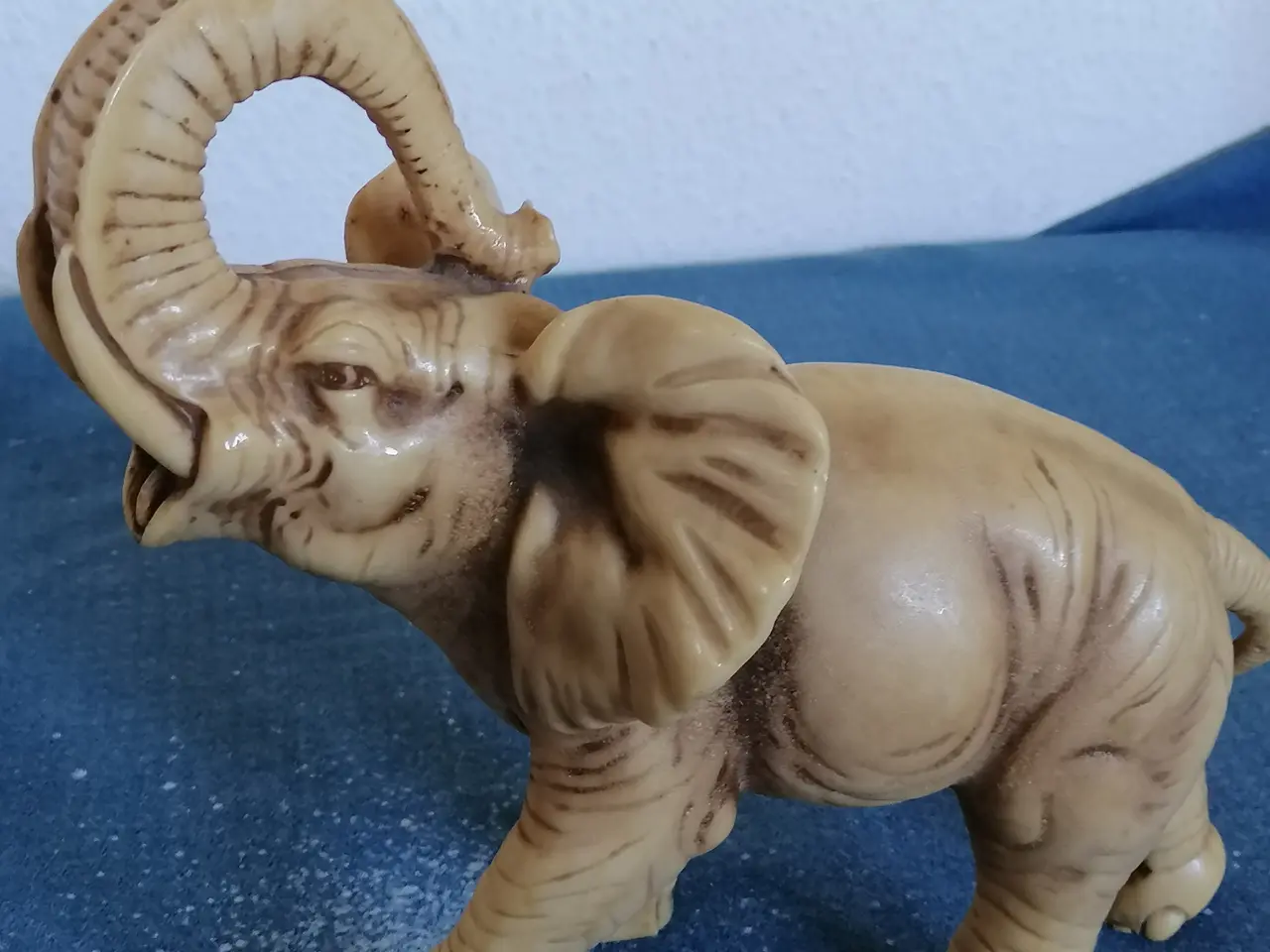 Billede 1 - Flot Stor Elefant Skulptur